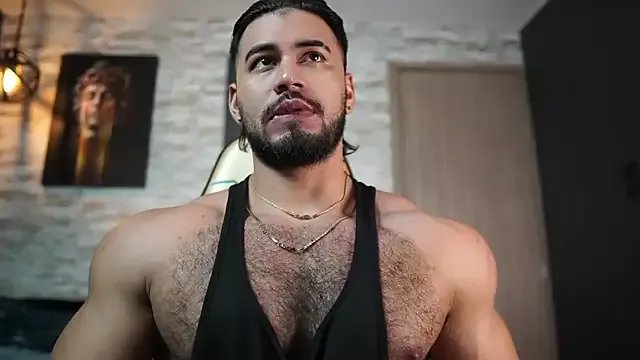 jaxon_colton — PLay Bulge and lick biceps